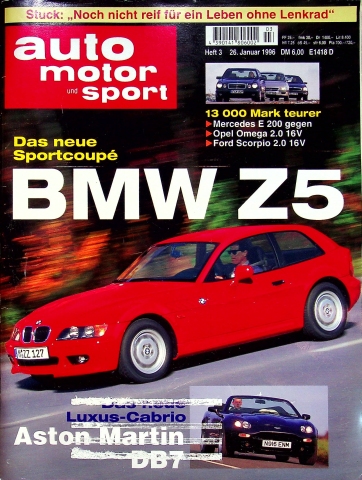 Deckblatt Auto Motor und Sport (03/1996)